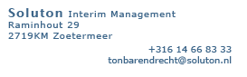 Adresgegevens van Soluton
